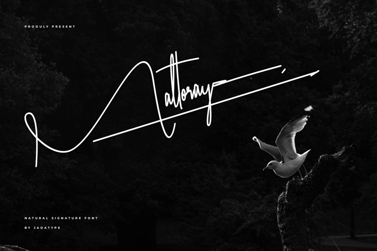 Preview of Maltoray Slant Font