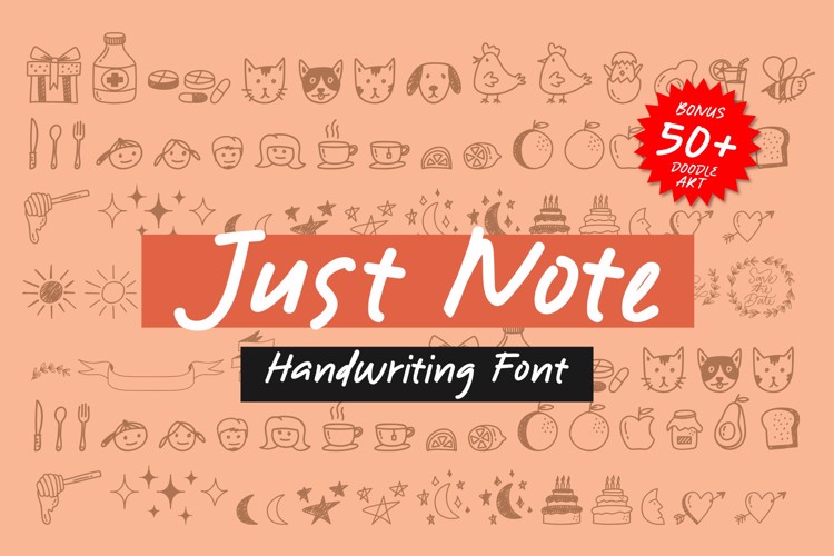 Just Note Font