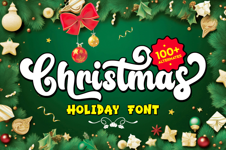 Preview of Christmas Font