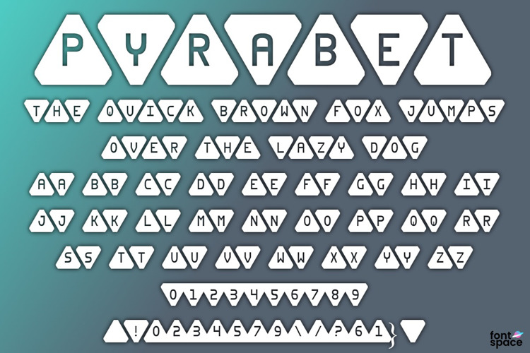 Pyrabet Font