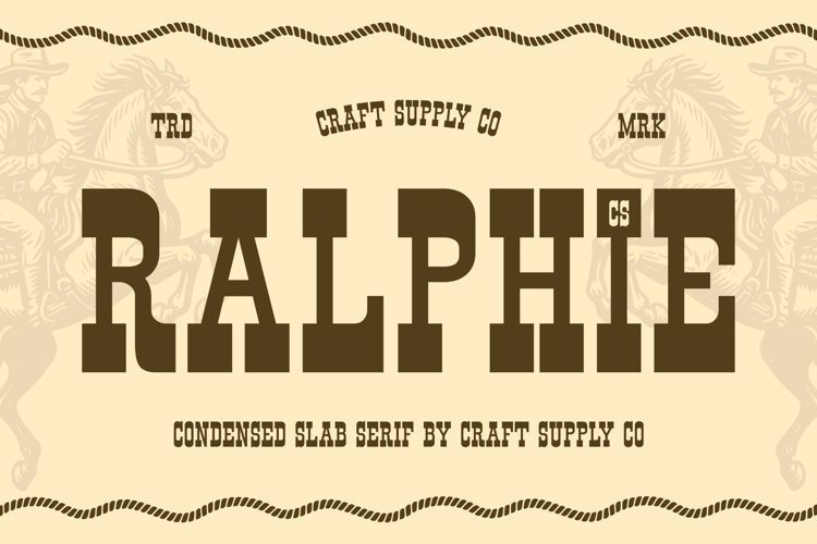 Preview of CS Ralphie Font