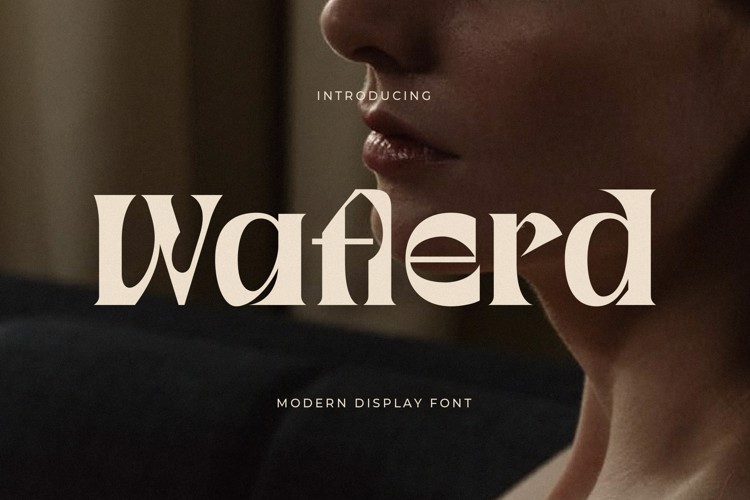 Waflerd Font