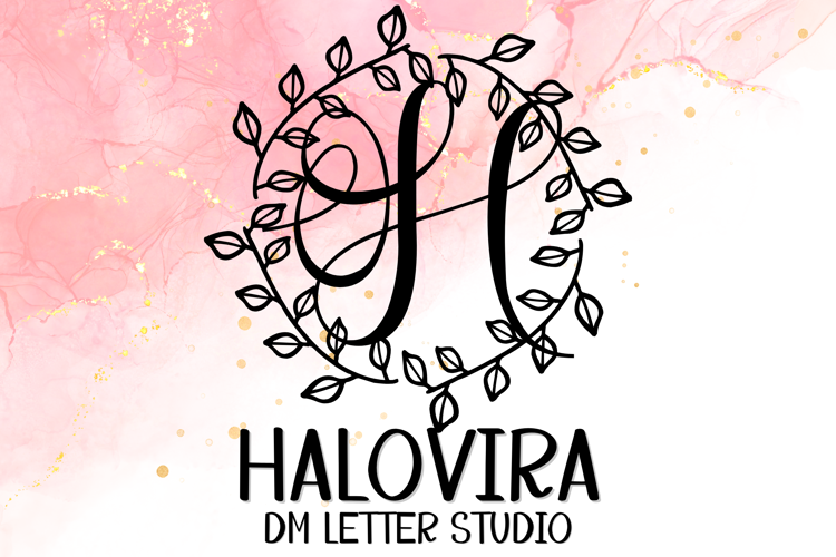 Preview of Halovira Font