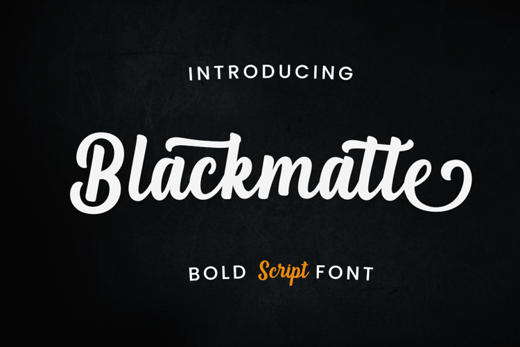 Blackmatte Font