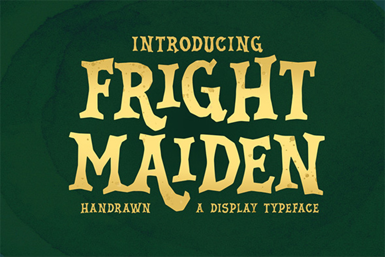Fright Maiden Font