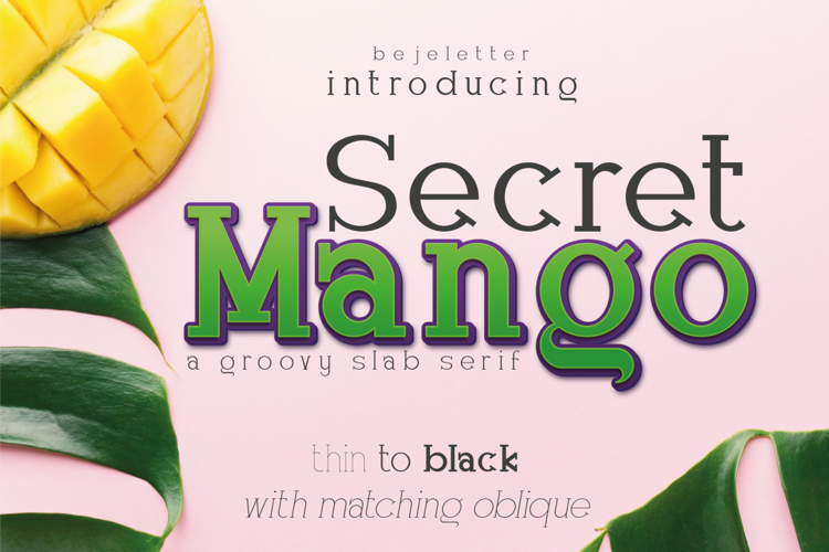 Secret Mango Font