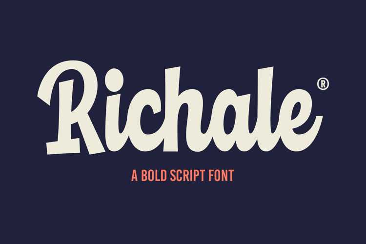 Preview of Richale Font