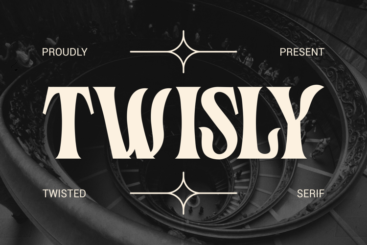 Preview of Twisly Font