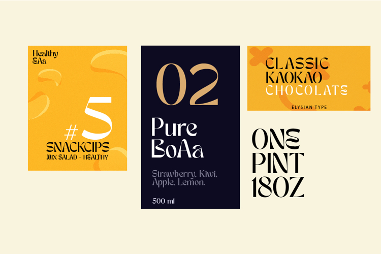 Preview of Elysian Font