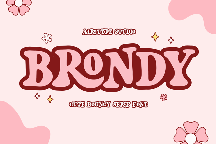 Preview of Brondy Font