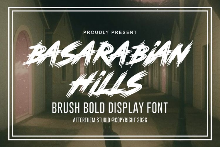 Preview of Basarabian Hills Font