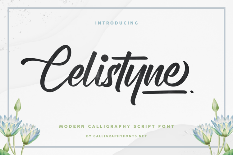 Celistyne Font