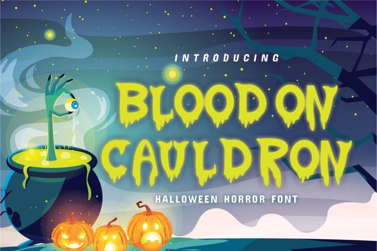 Blood On Cauldron Font