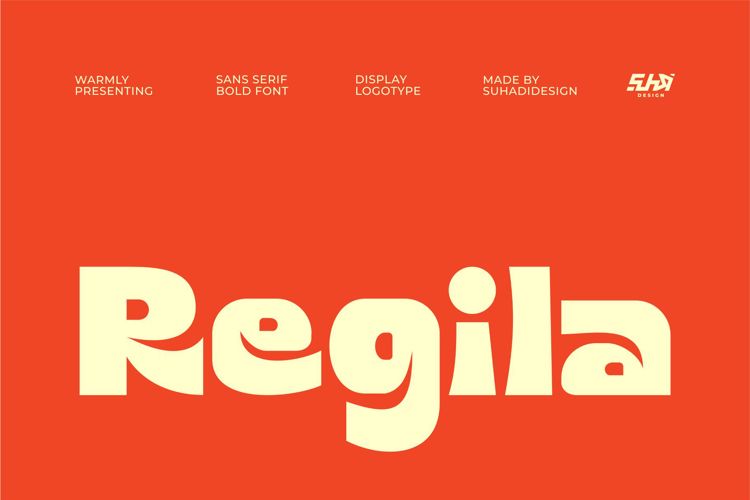 Preview of Regila Font
