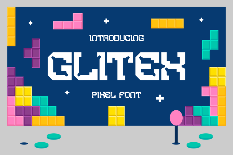 Preview of Glitex Font