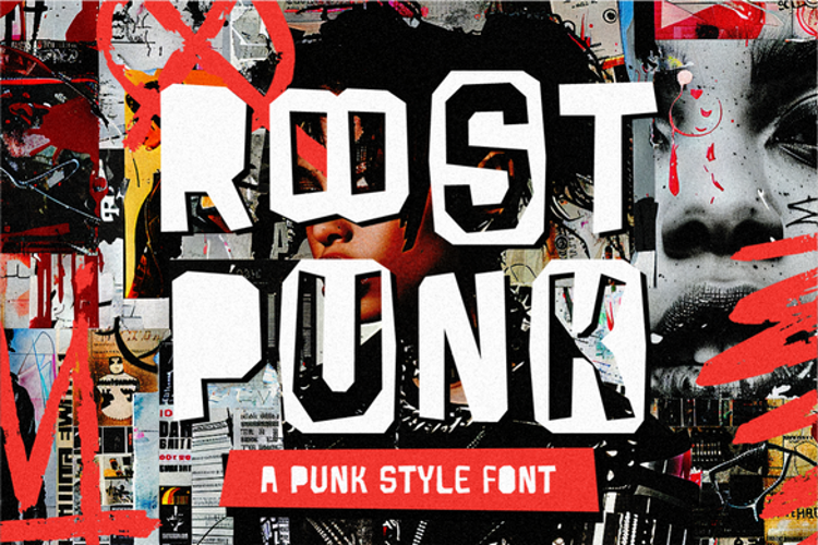 Preview of Roost Punk Font