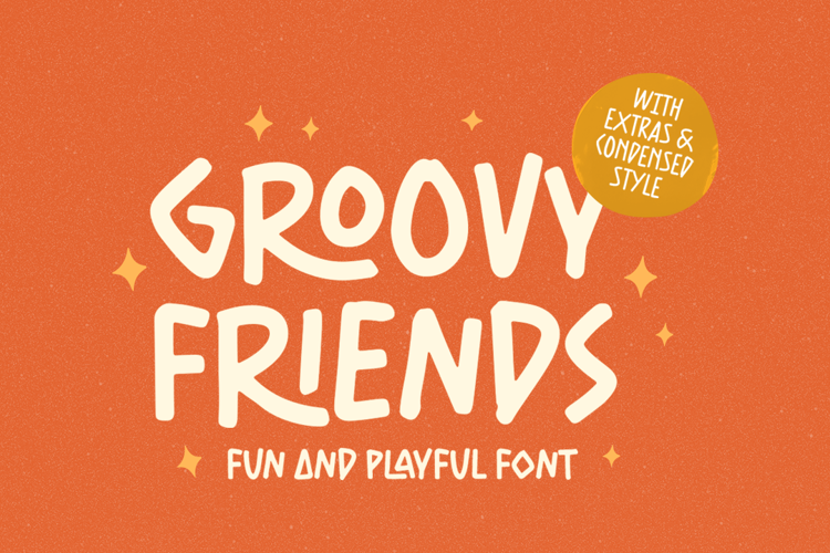 Groovy Friends Font