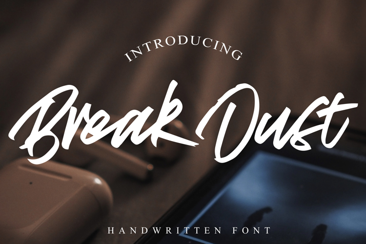 Break Dust Font