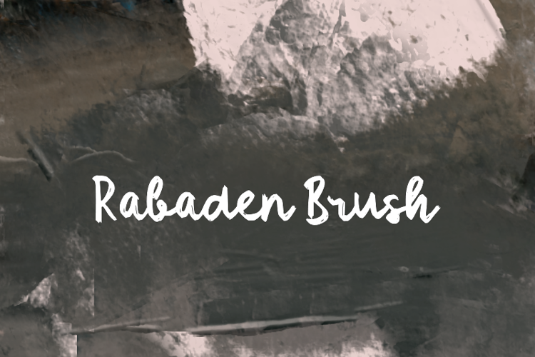 Rabaden Brush Font