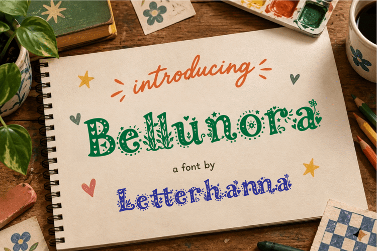 Preview of Bellunora Font