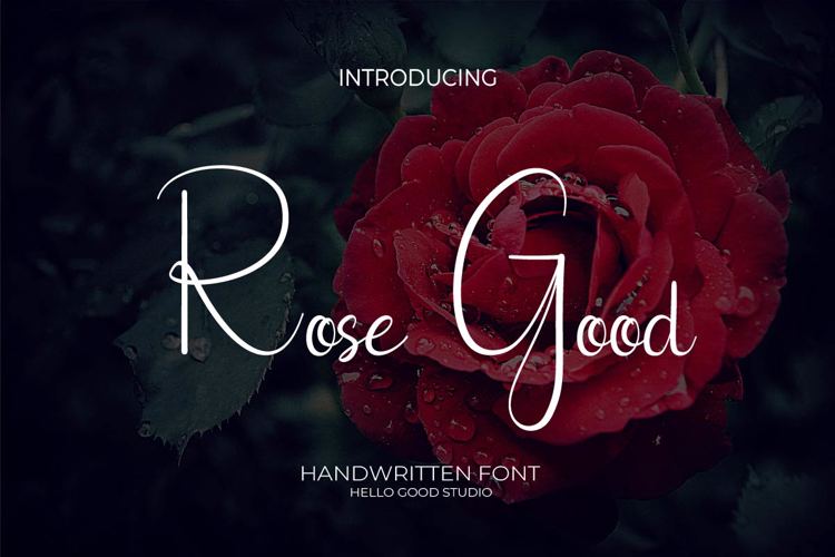 Preview of Rose Good Font
