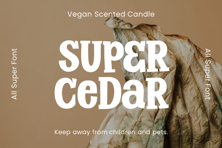 Super Cedar Font