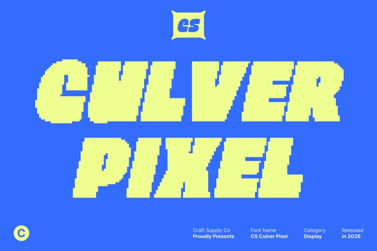 Preview of CS Culver Pixel Font