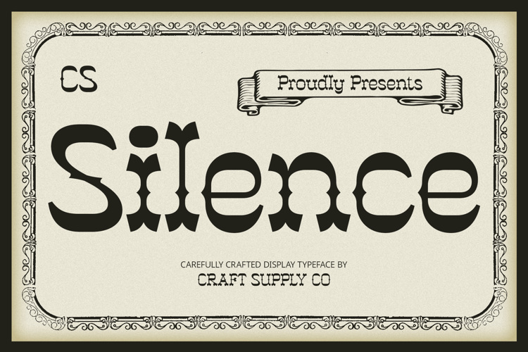 CS Silence Font