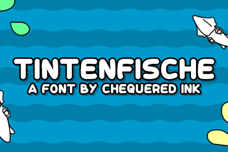 Tintenfische Font