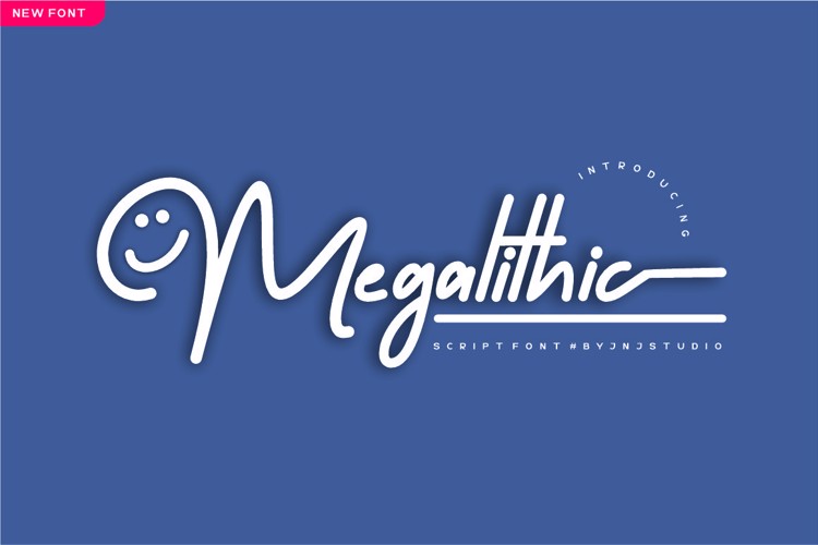 Preview of Megalithic Font