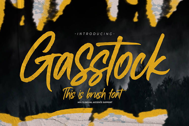 Gasstock Font