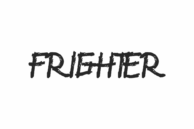 Frighter Font