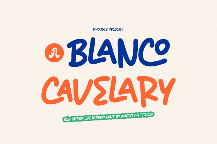 Blanco Cavelary Font