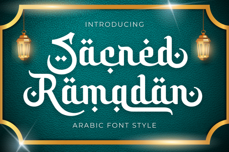 Sacred Ramadhan Font