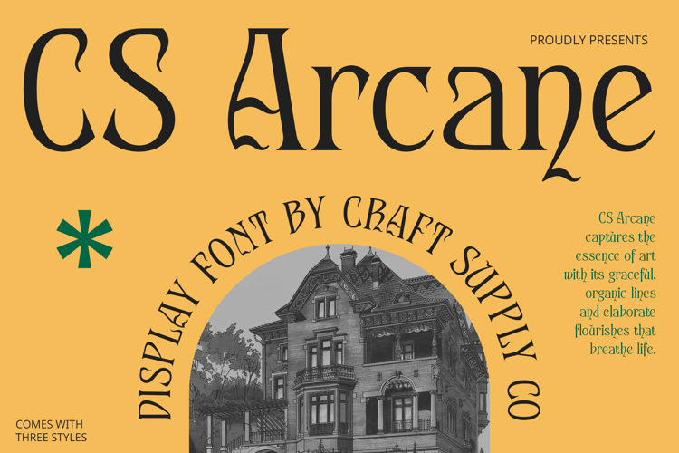 CS Arcane Font