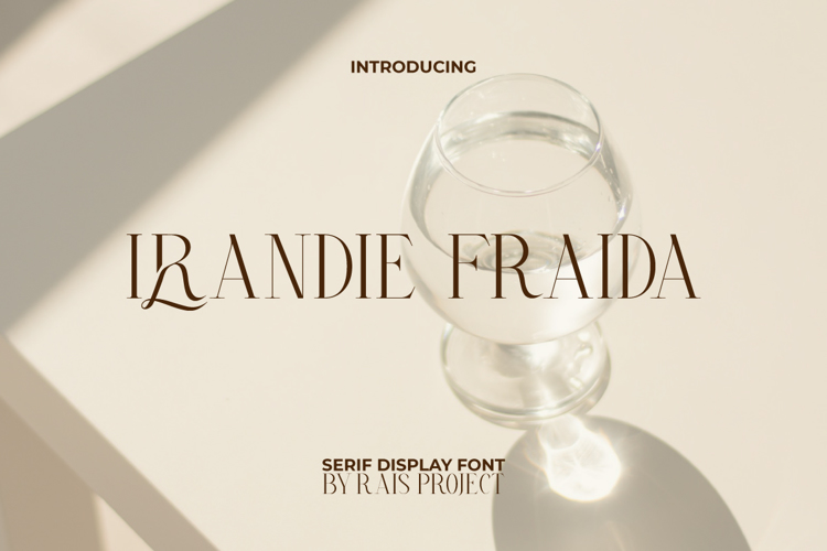 Preview of Irlandie Fraida Font