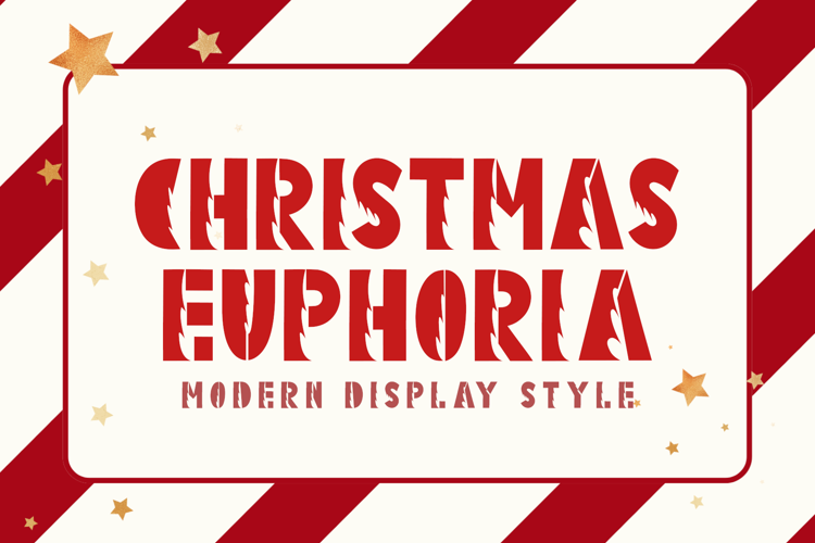 Preview of Christmas Euphoria Font