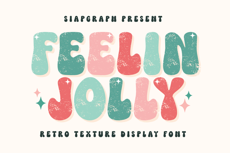 Preview of Feelin Jolly Font