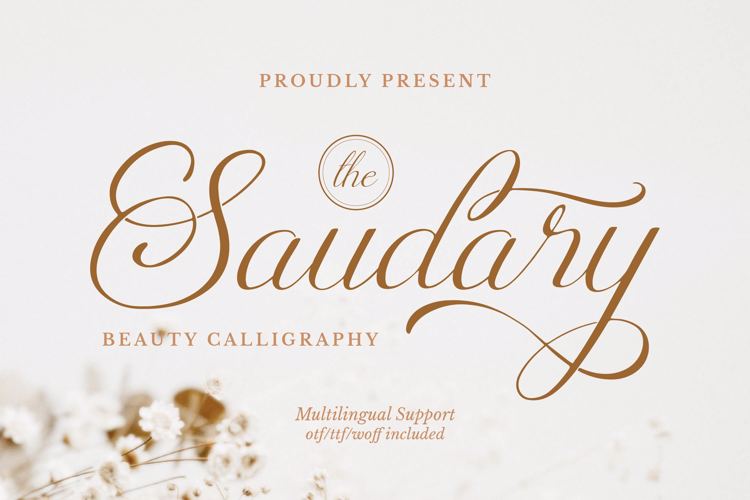 Saudary Font