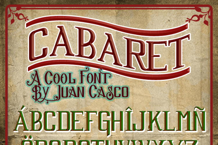 Cabaret Font