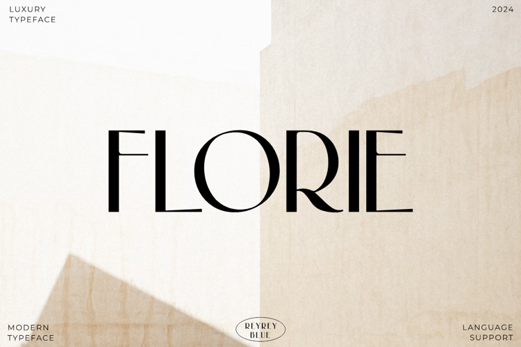 Preview of Florie Font
