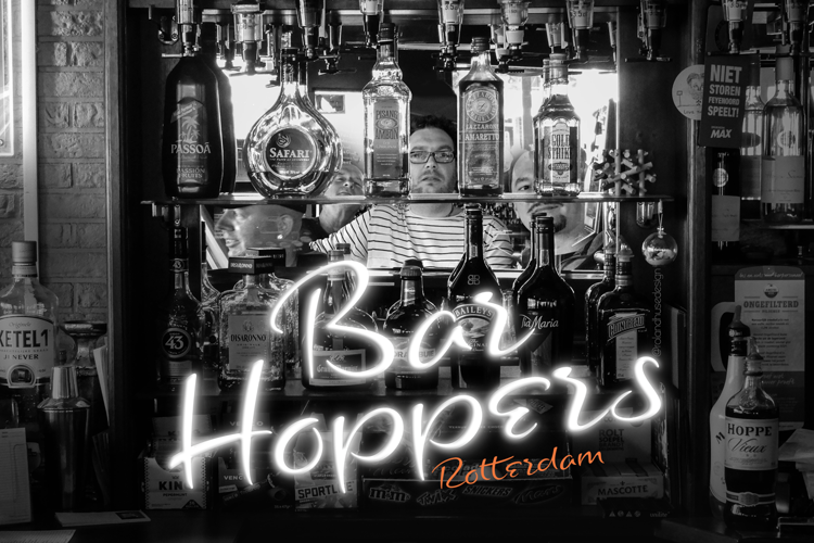 Bar Hoppers Demo Font