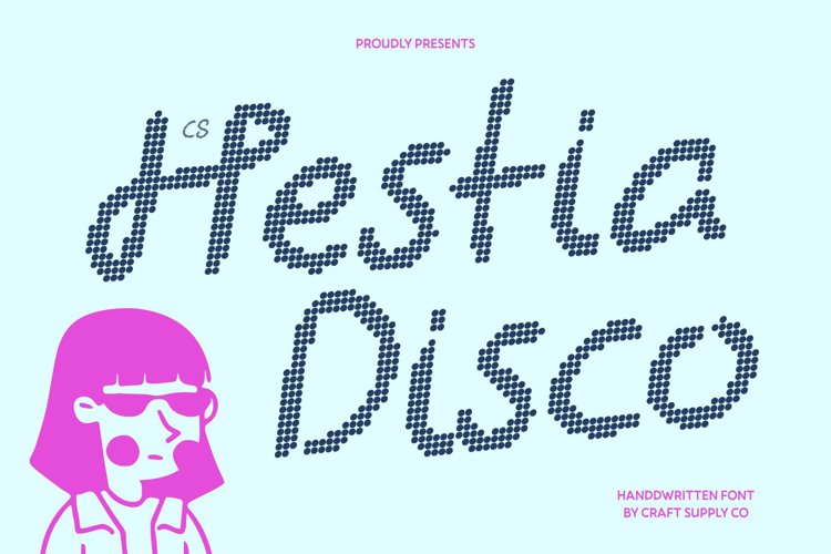Preview of CS Hestia Disco Font