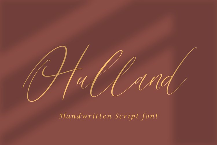 Hulland Font
