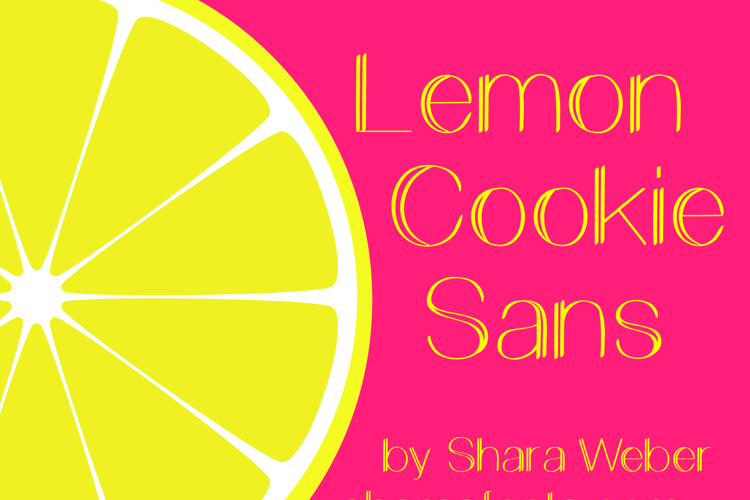 Lemon Cookie Sans Font