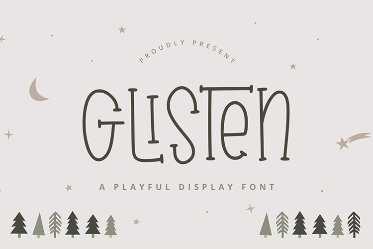 Glisten Font