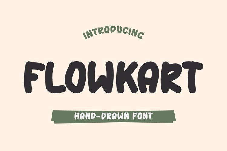 Flowkart - Handwritten Font