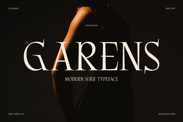 Preview of CS Garens Font