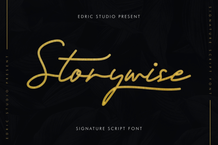 Storywise Font