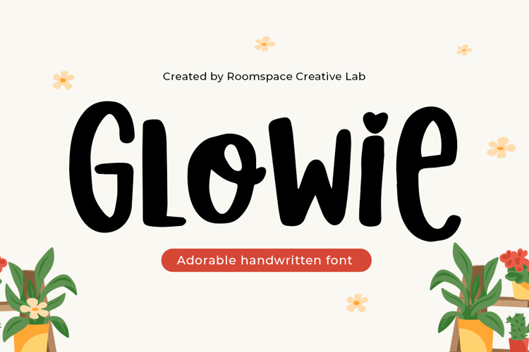 Preview of Glowie Font